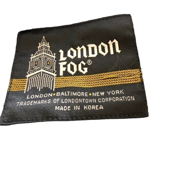 London Fog Trench Coat Women 8 Purple Zipout Plaid Lining Classic Career Vintage - Picture 14 of 15